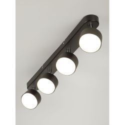 Светильник настенно-потолочный спот Rivoli Alesta 7079-704 4хGX53 15 Вт поворотный | Rivoli