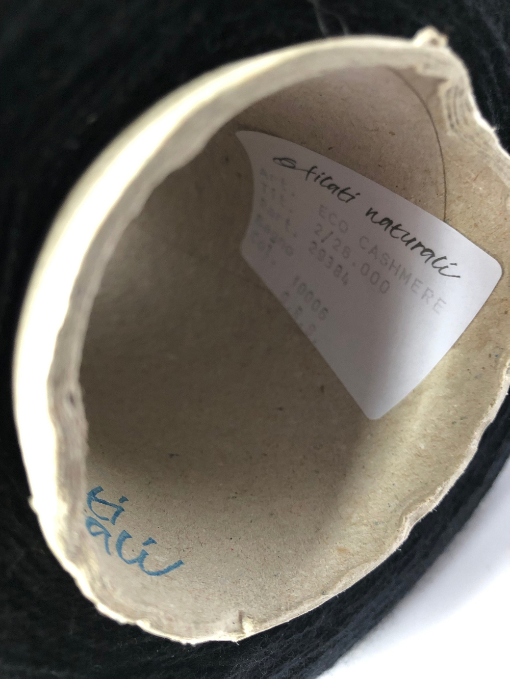 NEW Пряжа Кашемир ECO cashmere 2/26 черный
