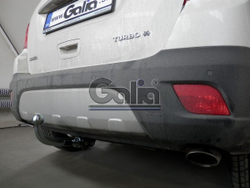 Фаркоп оцинкованный Galia O063C для Opel Mokka 2012-, Chevrolet Tracker 2013-(паспорт и сертификат в комплекте)(без электрики)