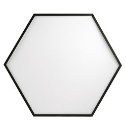 Светильник LED ЭРА Geometria SPO-121-B-40K-038 Hexagon 38Вт 4000К 4000Лм IP40 600*600*80 черный подвесной