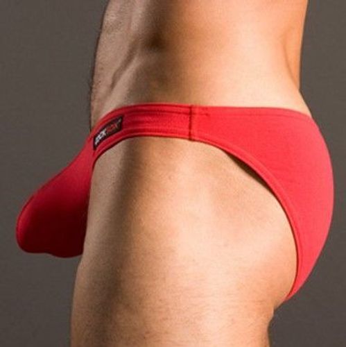 Мужские трусы слипы красные Cocksox Red Brief