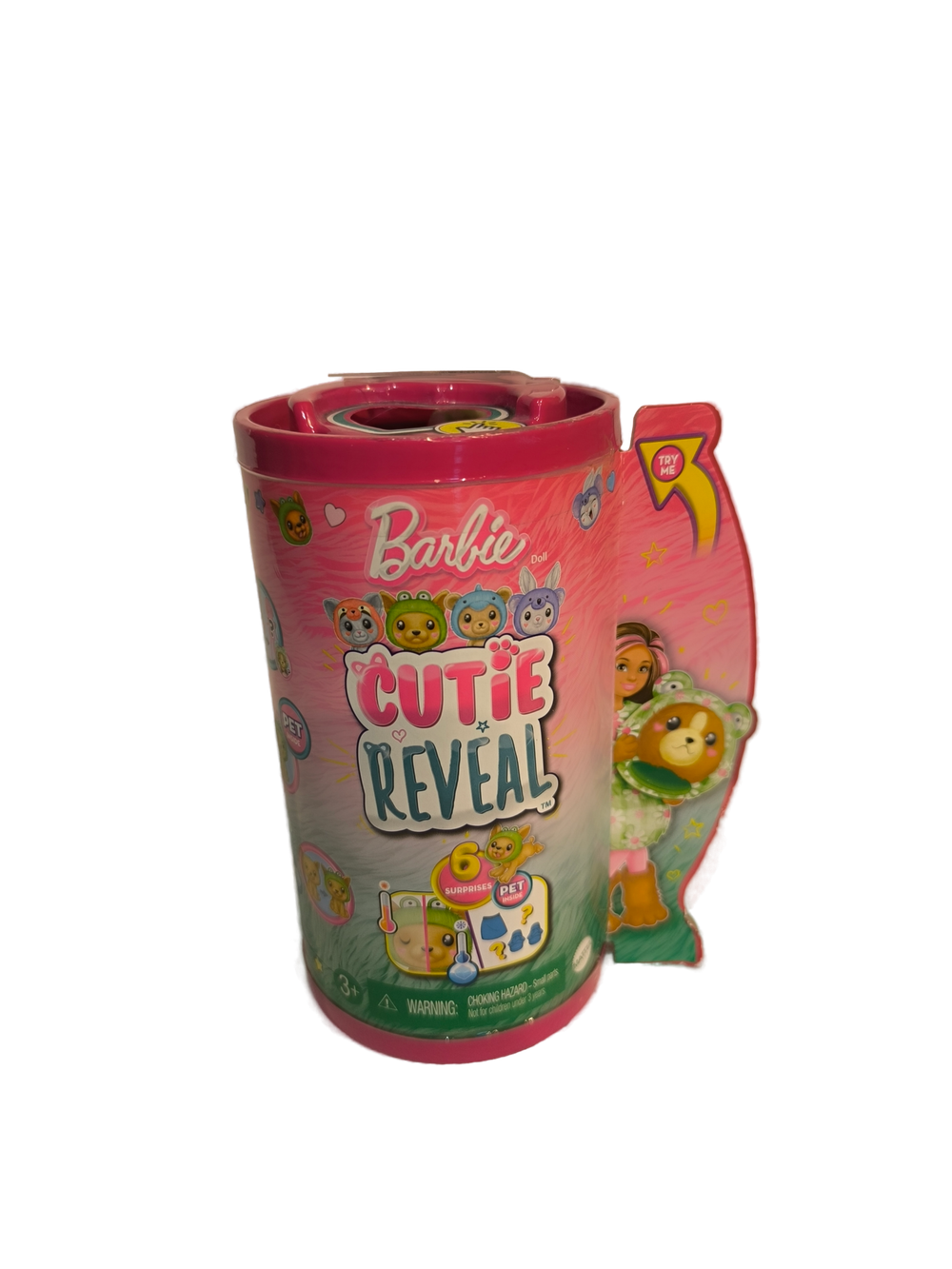 Barbie Cutie Reveal Mini Chelsea HRK31 — мини-Челси в костюме мишки, аксессуары-сюрпризы