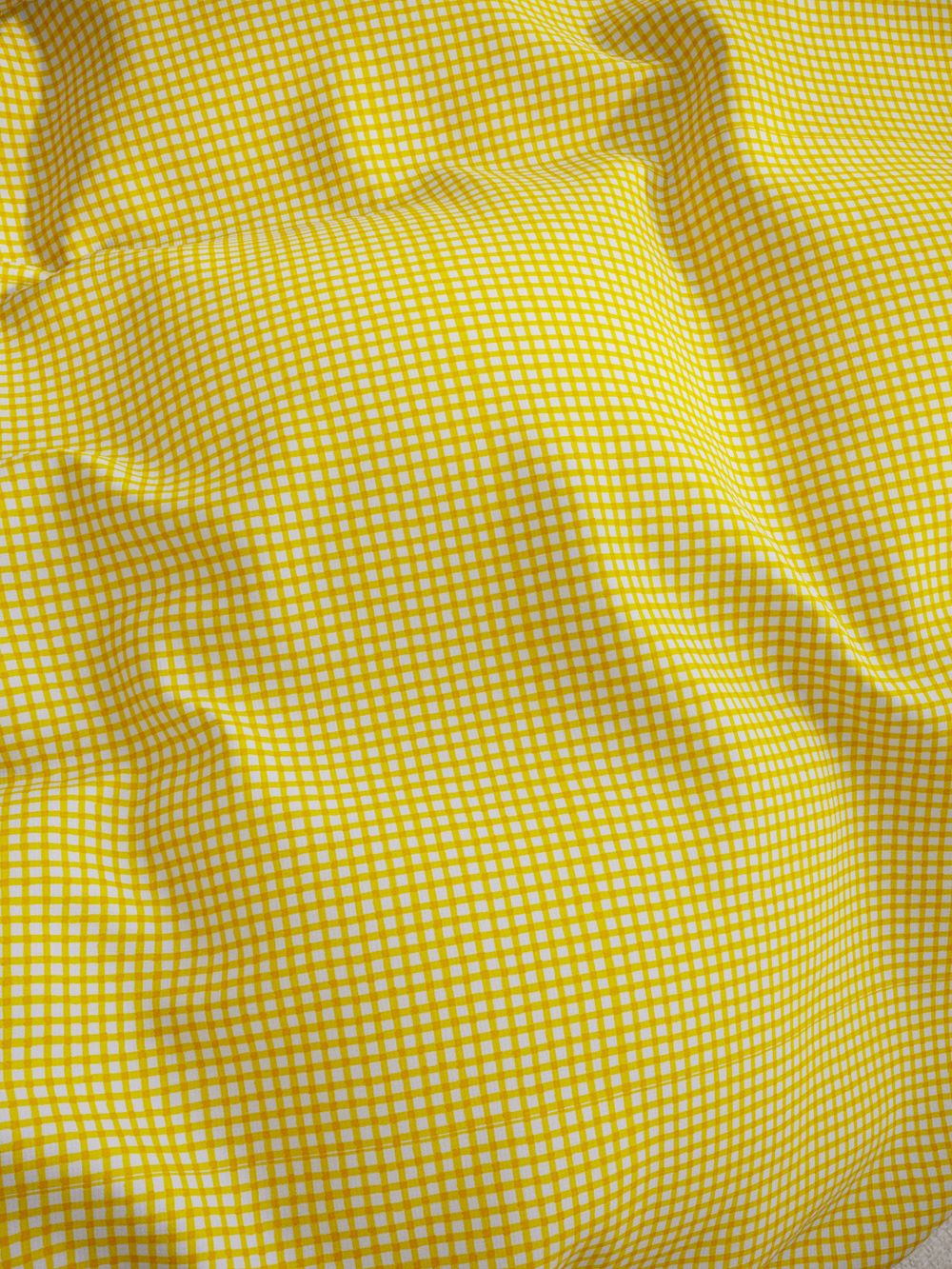 Простынь перкаль Сказка "Желтая клеточка" 200x215 см