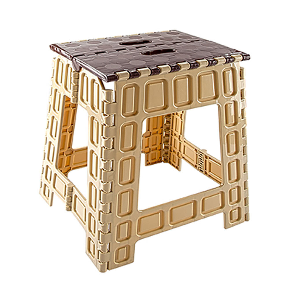 Табурет складной средний, цвет микс