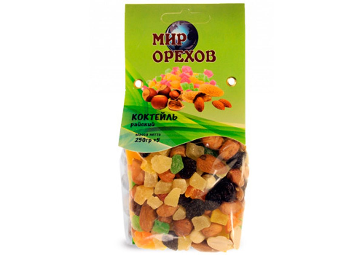 Коктейль райский "Мир Орехов", 250г