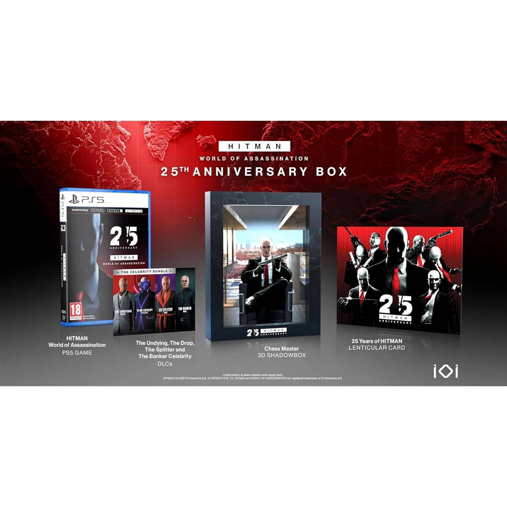 Игра Hitman World of Assassination 25th Anniversary Box (Русская версия) для PlayStation 5