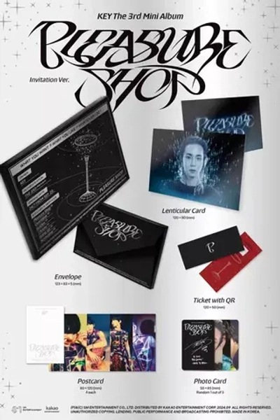 KEY SHINee - Pleasure Shop [Invitation ver.]