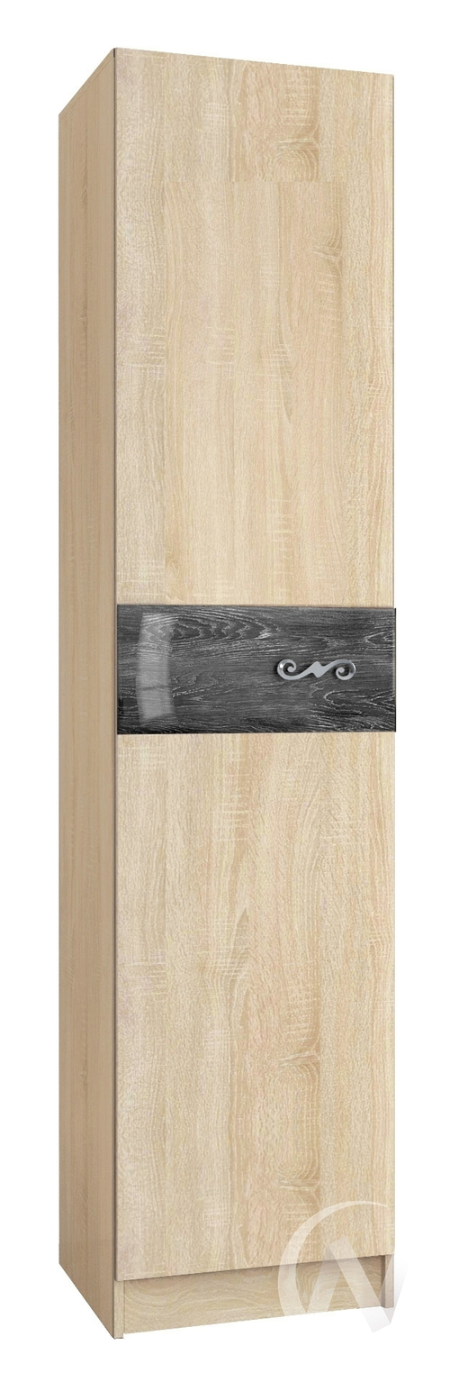 Пенал Спальня Мадлен (дуб сонома/дуб шале серебро)