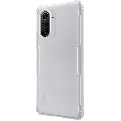 Мягкий чехол прозрачный от Nillkin для смартфона Xiaomi Poco F3 (Mi 11i, Redmi K40, K40 Pro), серии Nature TPU