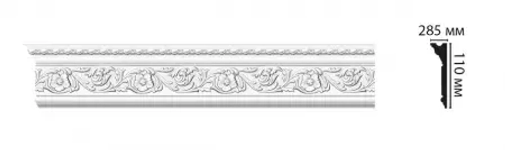 Молдинг c рисунком DECOMASTER D225AДМ (110*29*2000мм)