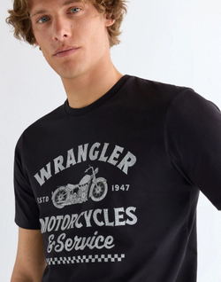 Футболка мужская WRANGLER AMERICANA TEE BLACK