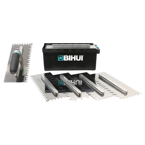 Набор из 6 зубчатых шпателей, BIHUI