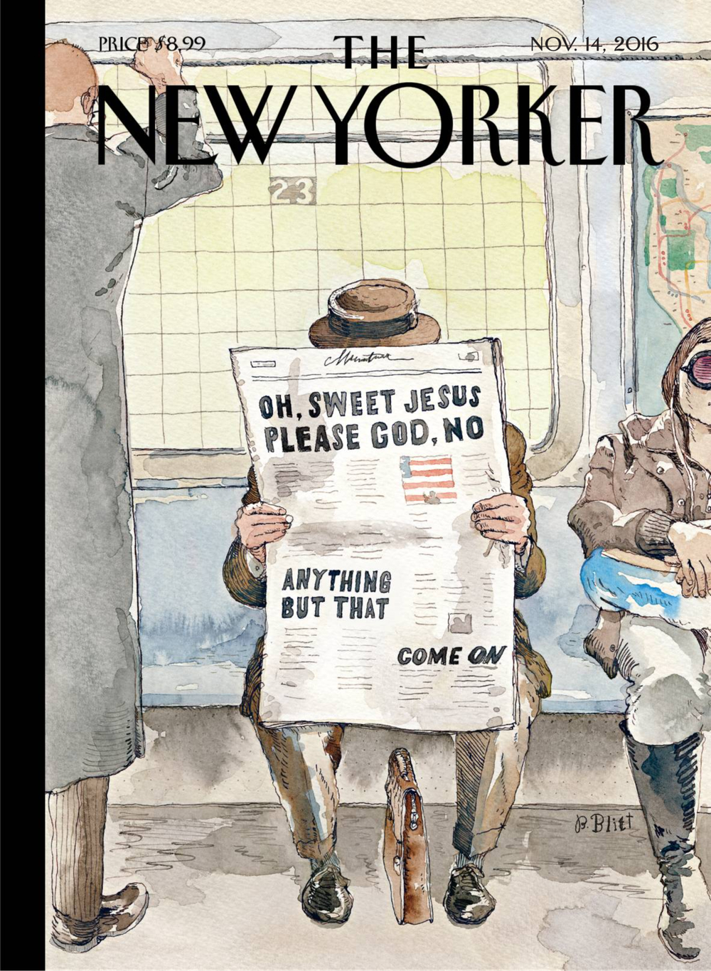 Журнал The New Yorker 14-11-2016