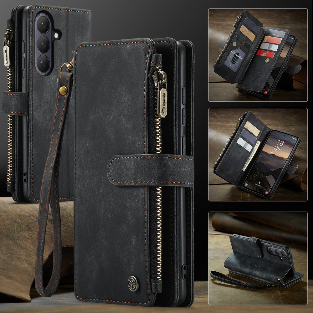 Многофункциональный чехол-кошелек CaseMe 3 in 1 Matte Wallet для Samsung Galaxy S26