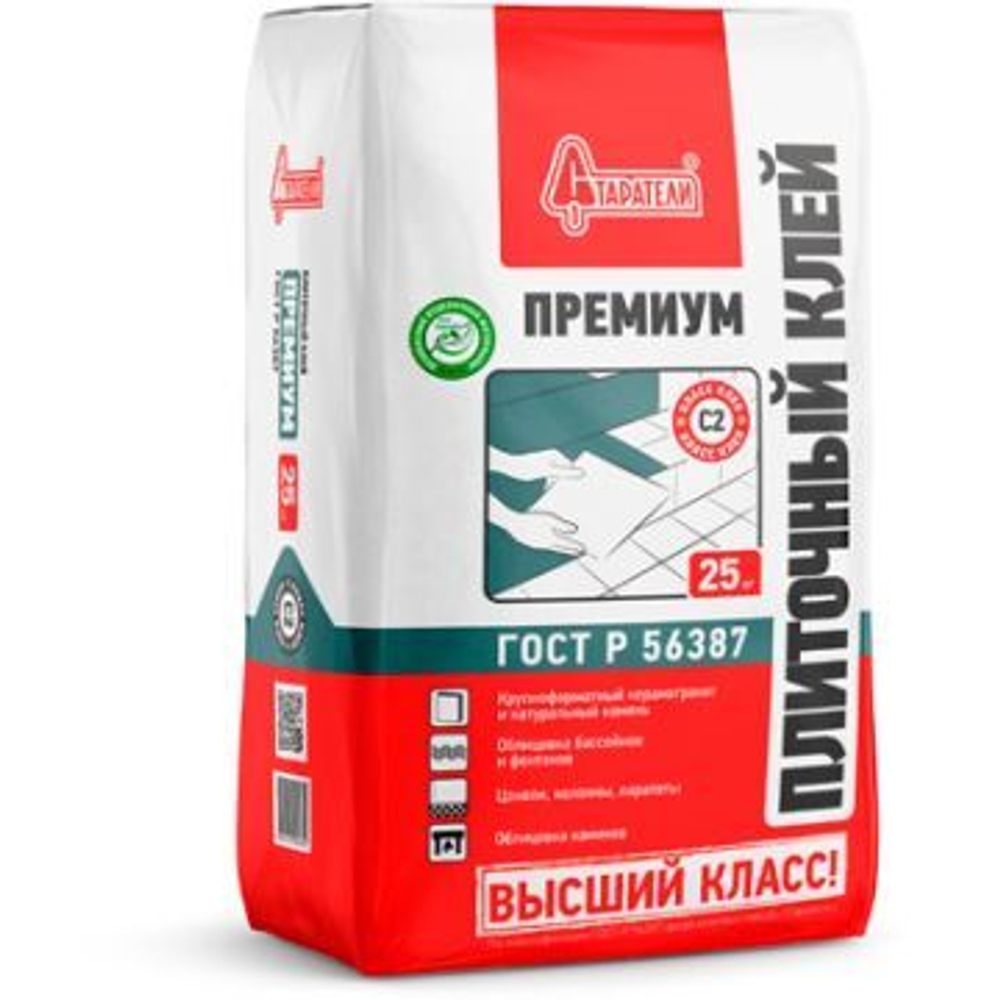 Клей для плитки Старатели Премиум 25 кг