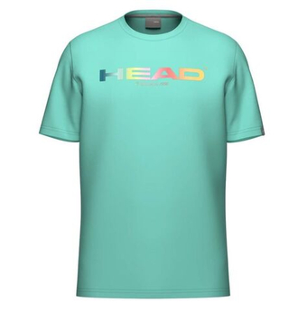 Мужская теннисная футболка Head Rainbow - tourquoise