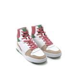 Кожаные кроссовки high cut seasonal Tommy Hilfiger - белый(FW0FW06647)