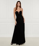 Платье с ремешком Elisabetta Franchi - черный(AB62847E2)