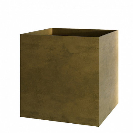 Кашпо CUBE AVOCADO GREEN 60x60x60