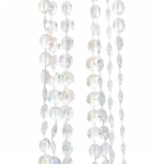 Бусы на ёлку 2,7 м «Стразы», Перламутр
