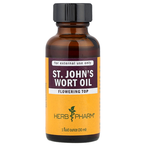 Herb Pharm, Масло зверобоя, 1 жидкая унция (30 мл)