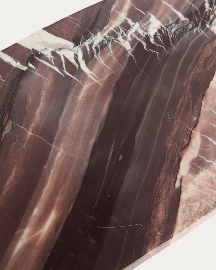 Сервировочная доска Meran из бордового мрамора, 47 x 20 см