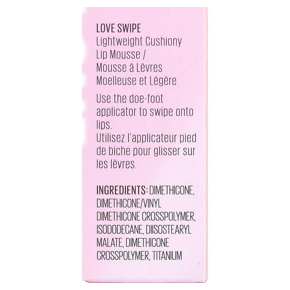 Kaja, Love Swipe, легкий кушон, мусс для губ, оттенок 03 Everygirl, 6,5 г (0,22 унции)