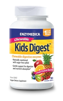 Kids Digest™ жевательные таблетки Enzymedica