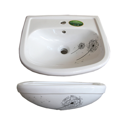 Умывальник "Альфана-52" белый ДЕКОР  одуванчик (г. Старый Оскол)