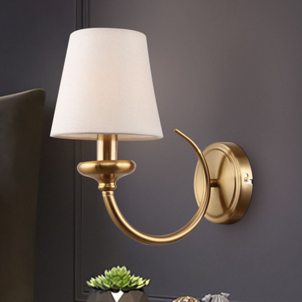 Бра светильник Rivoli   2073-401 настенный 1 х Е14 40 Вт классика