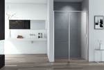 Душевая дверь Cezares Urban 150 URBAN-B-12-150-C-CR профиль Хром стекло прозрачное