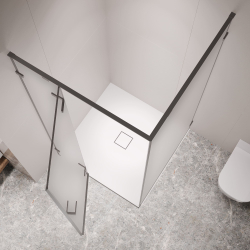 Душевой уголок RGW SV-030Gg (Матовое-Сатинат, 1000x1000)