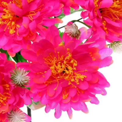 Искусственные цветы «Весеннее вдохновение» 40см 10цветков фуксия