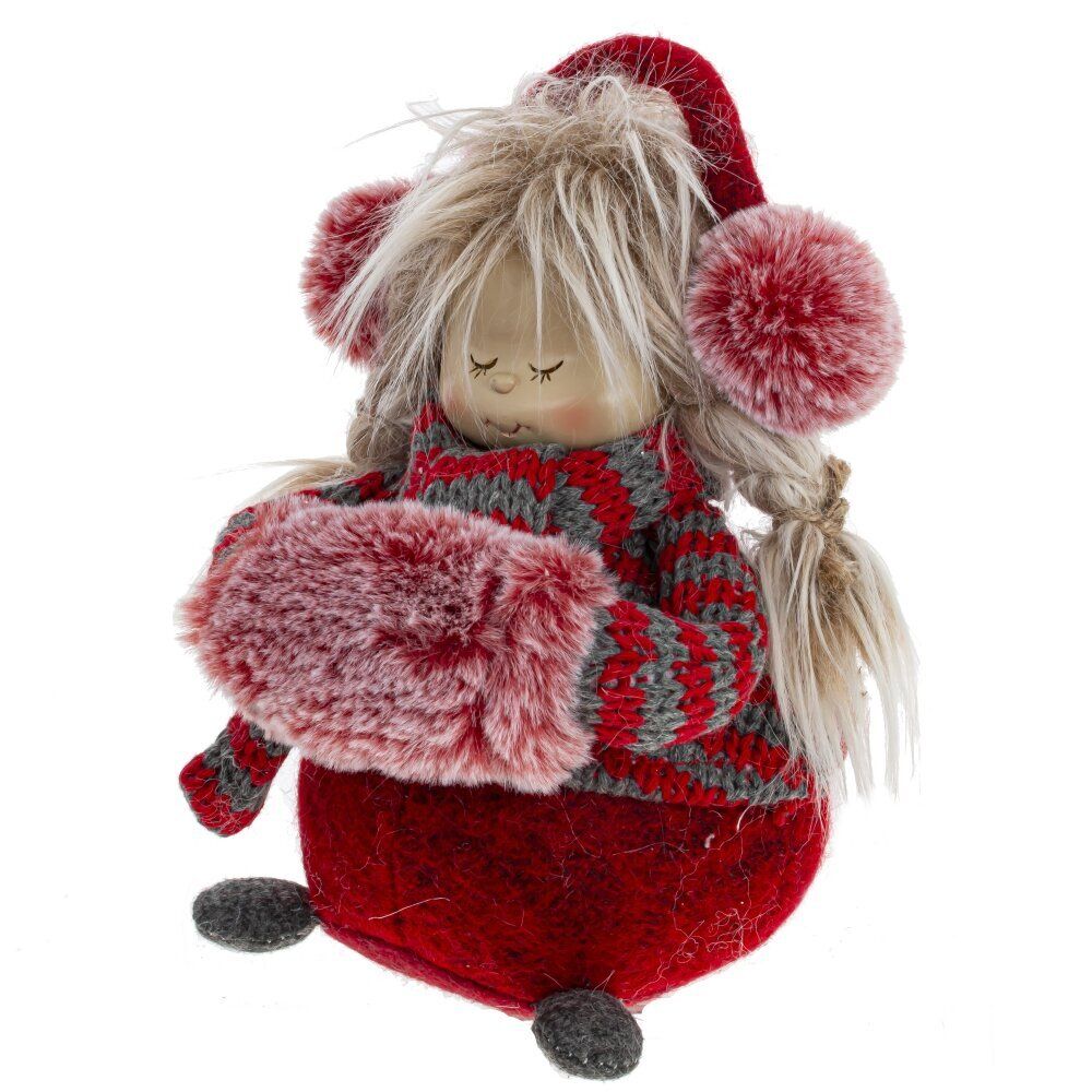 GAEM Игрушка набивная "Девочка", L12 W14 H23 см, 2в.