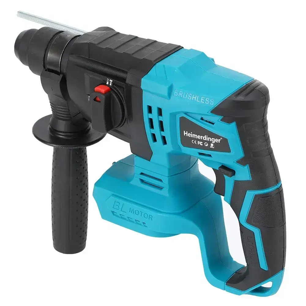 Бесщеточный перфоратор Heimerdinger, 800 Вт, 2.0 Дж, 2 режима, патрон SDS+, без батареи, LB269