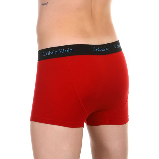 Мужские трусы боксеры красные Calvin Klein