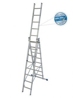 STABILO Универс. лестница из трёх частей, 3 х 9 перекладин (133755)