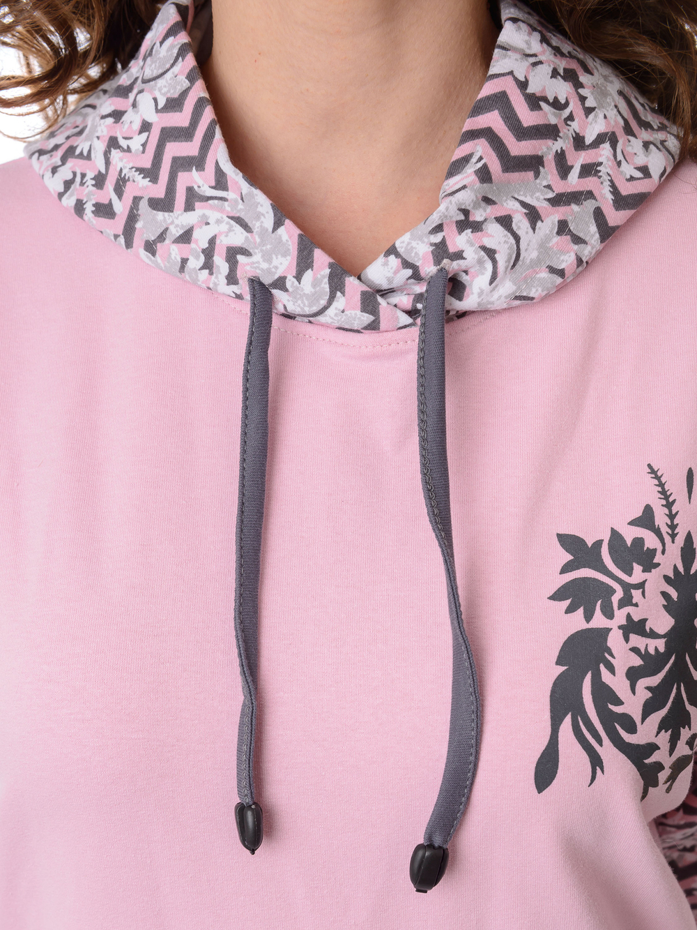 Костюм с брюками КБ-198П/розовый