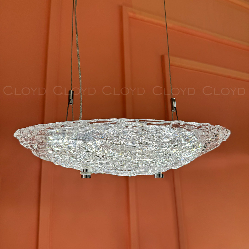 Подвесной светильник Cloyd GREES P1 / шир. 30 см - up - хром (арт.11567)