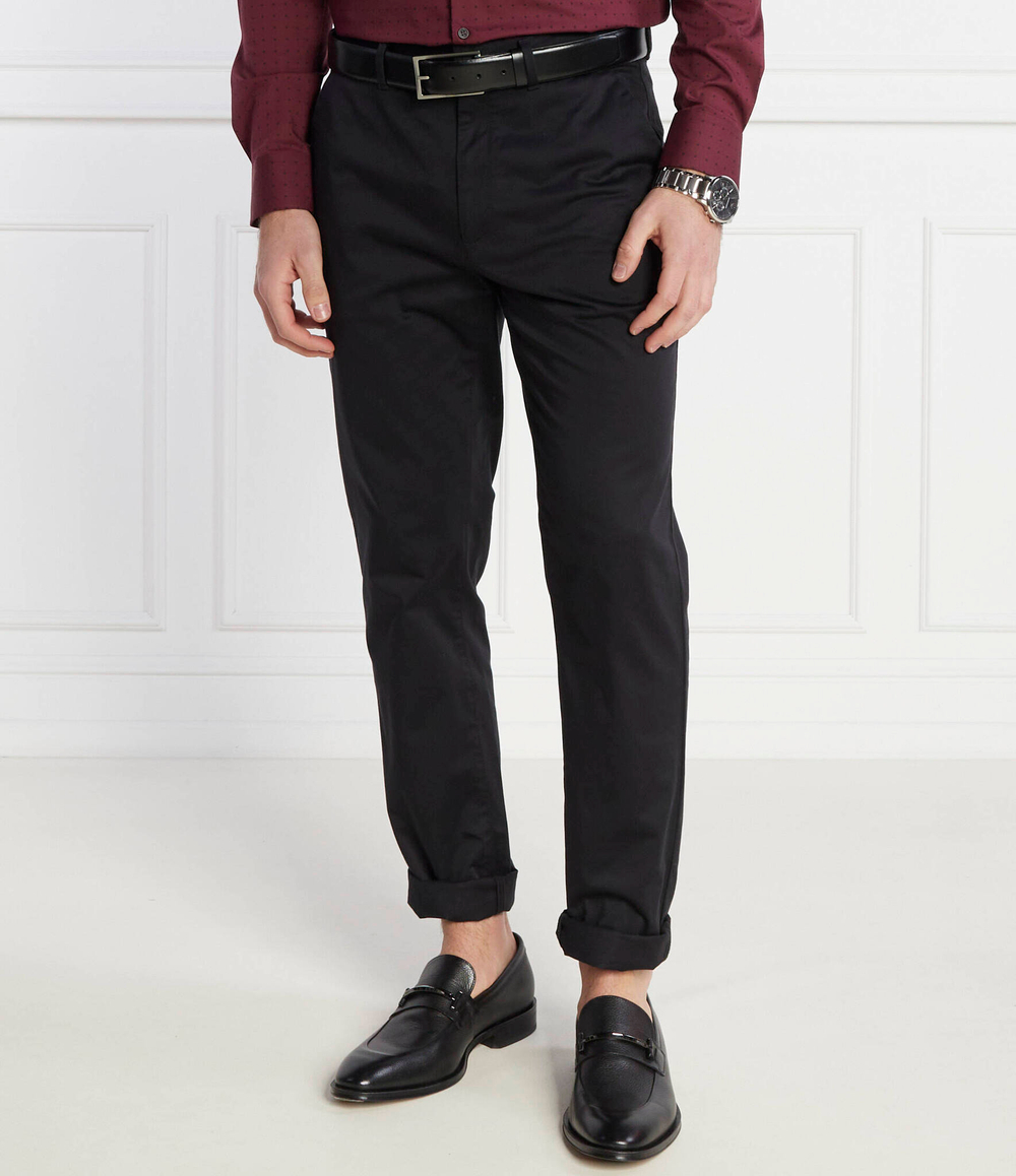 Брюки SATIN STRETCH CHINO Calvin Klein - графитовый(K10K110963)