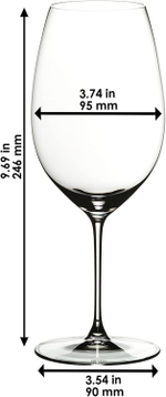 Набор из 2-х бокалов для красного вина New World Syrah Veritas 650 мл Riedel