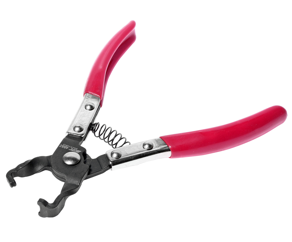 JTC-4882 - Съемник хомутов топливных шлангов 18-28мм (VW,AUDI,SEAT,SKODA) клещи JTC -  
 Клещи для съёма хомутов топливных шлангов. 
 Ширина захвата: 18-28 мм. 
Применение: Фольксваген (Volkswagen), Ауди (Audi), Сеат (Seat), Шкода (Skoda). 
Количество в оптовой упаковке: 60 шт.  
Габаритные размеры: 280/120/25 мм. (Д/Ш/В)  
Вес: 251 гр.