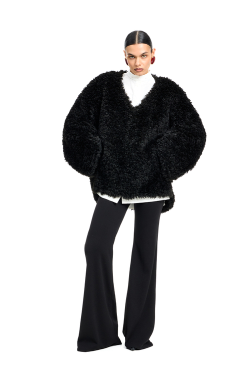 Анорак двусторонний Curly Black