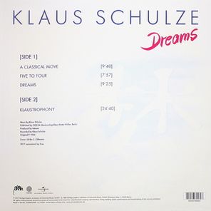 Klaus Schulze / Dreams (LP)