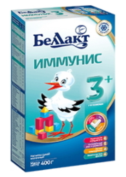 Смесь сухая "Беллакт Иммунис 3+" 400г. Беллакт