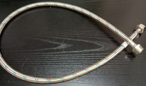 Подводка гибкая для воды оплетка из нерж стали г/ш 1/2" 1,0м