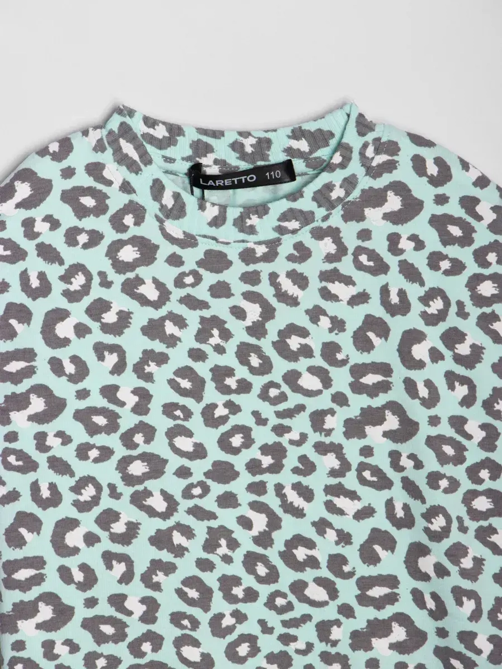 Футболка для девочки леопард