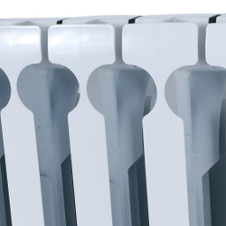 ROMMER Plus Bm 500  8 секции радиатор биметаллический (RAL9016)