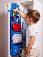 Кармашки в садик 83х24 Тигрёнок (синий)