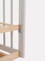 Кроватка детская Rant Indy Pro Crystal Beige маятник универсальный, автостенка